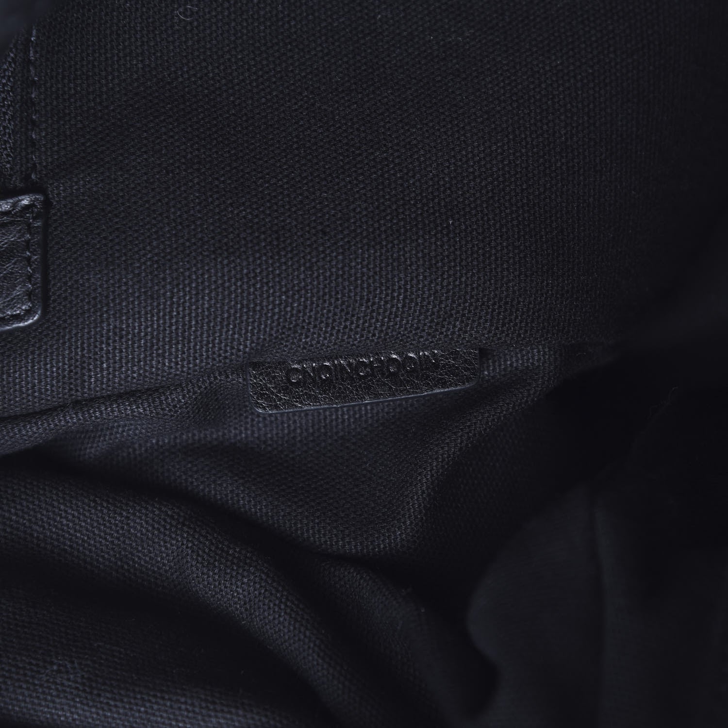 Burberry Overdyed Canvas Mega Check Drifton Backpack Black 7 of 10