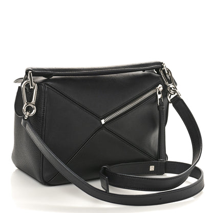 Loewe Calfskin Small Puzzle Bag Black 3 of 8