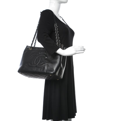 Chanel Caviar Timeless CC Soft Tote Black 2 of 10