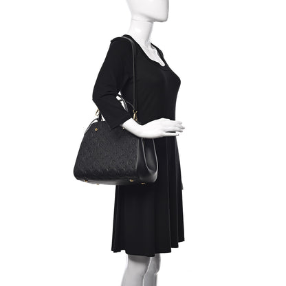 Louis Vuitton Empreinte Montaigne MM Black 2 of 10