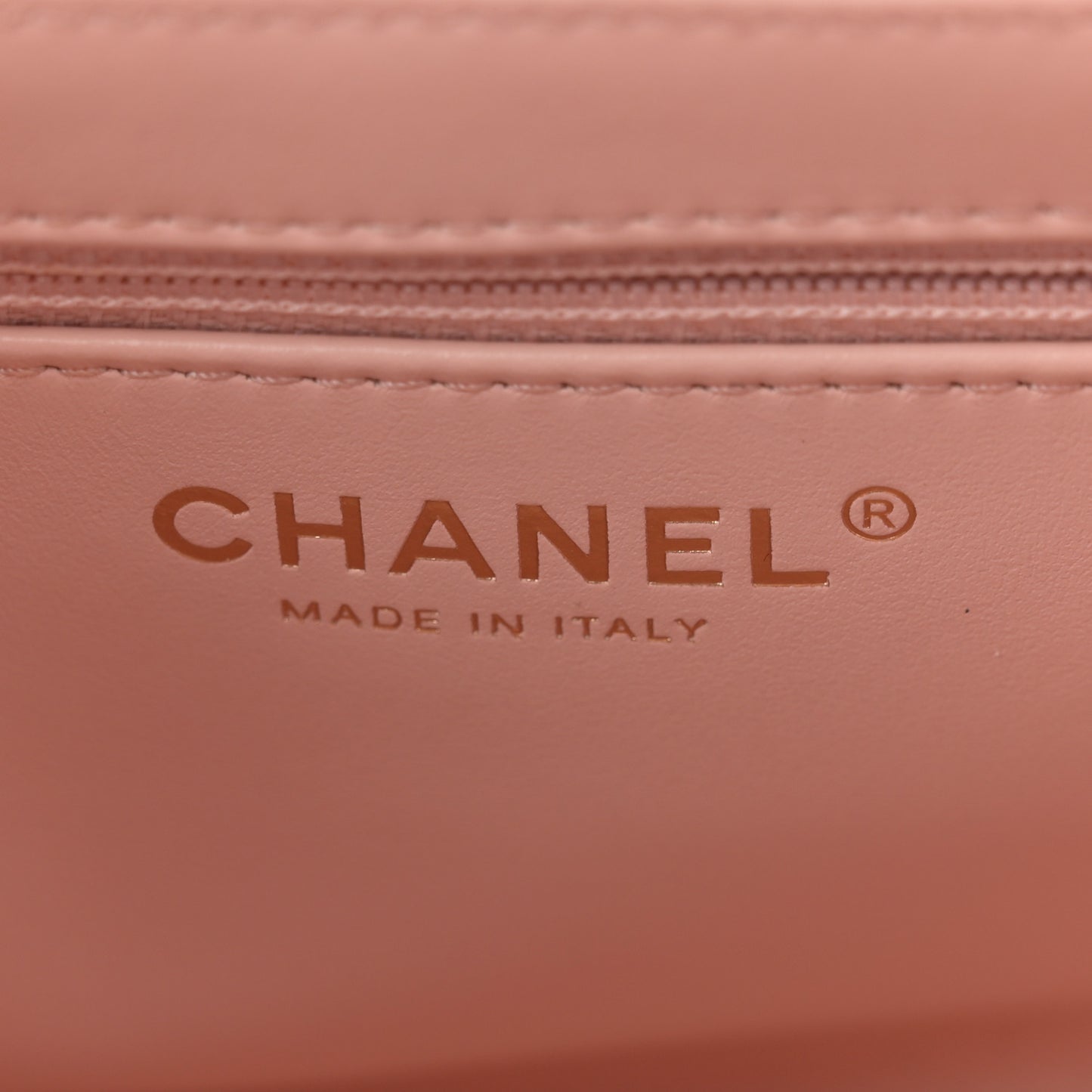 Shiny Aged Calfskin Quilted Nano Kelly Shopper Light Pink