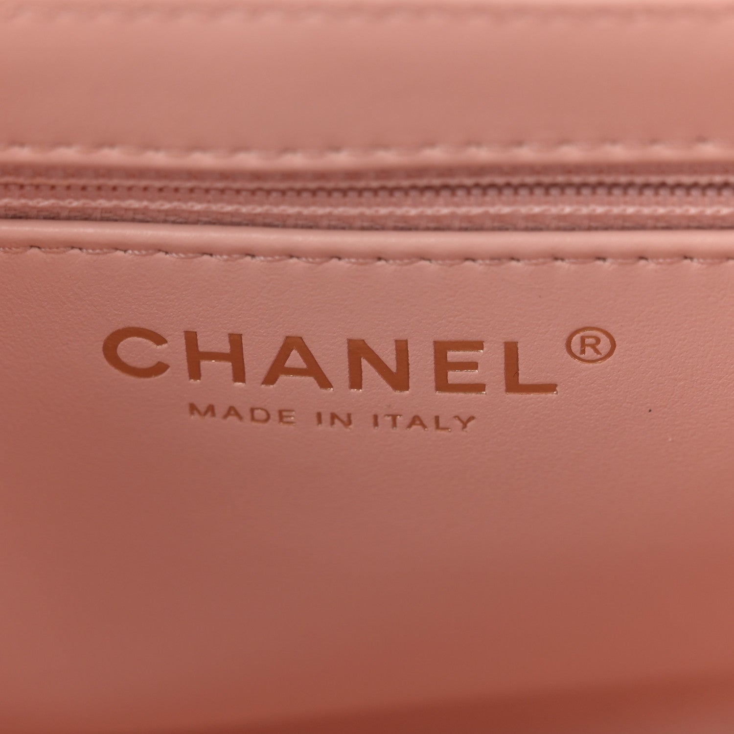 Chanel Shiny Aged Calfskin Quilted Nano Kelly Shopper Light Pink 6 of 11