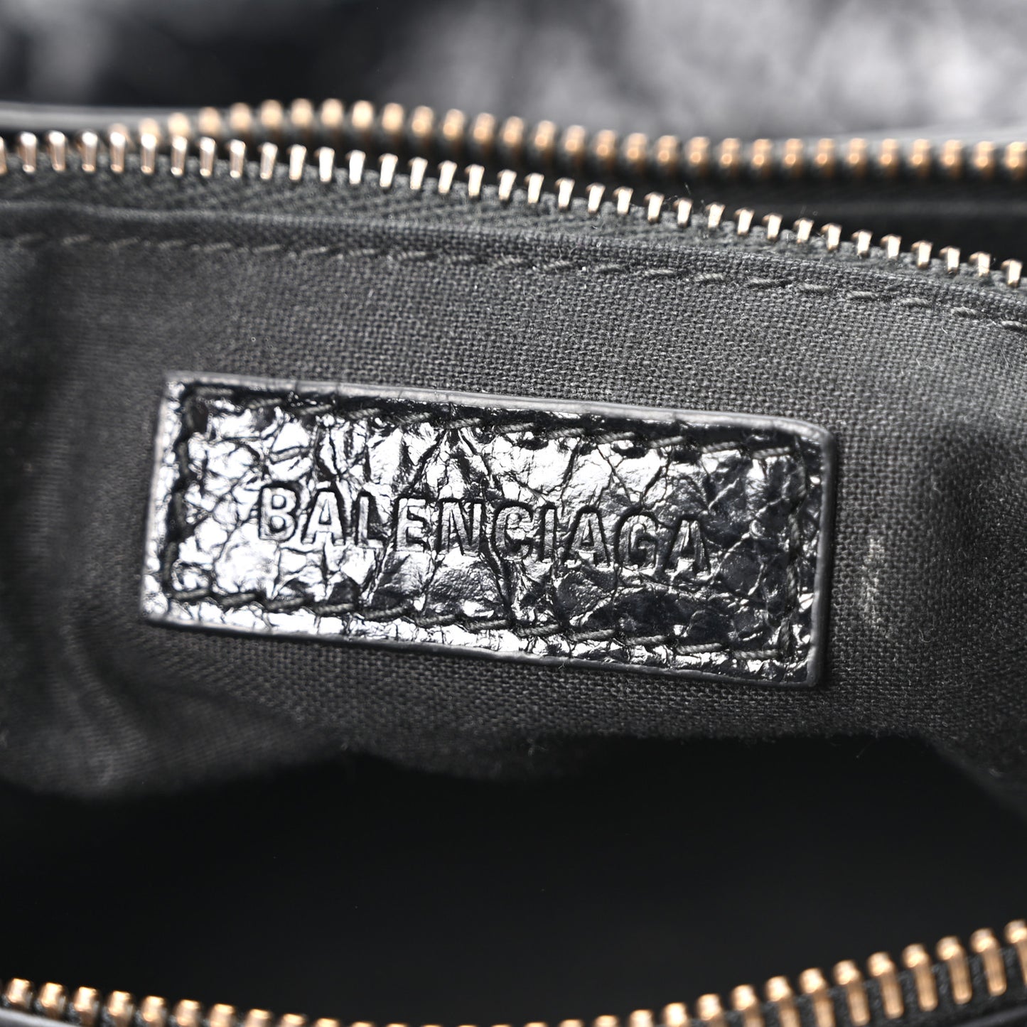 Agneau Arena Classic Hardware Le City First Bag Black