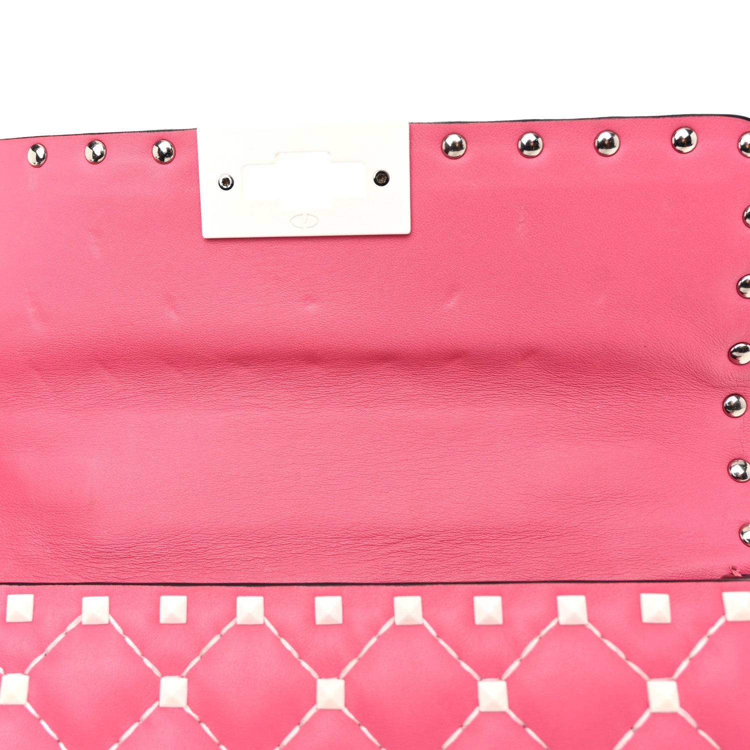 Valentino Garavani Lambskin Small Free Rockstud Spike Shoulder Bag Shadow Pink 11 of 11