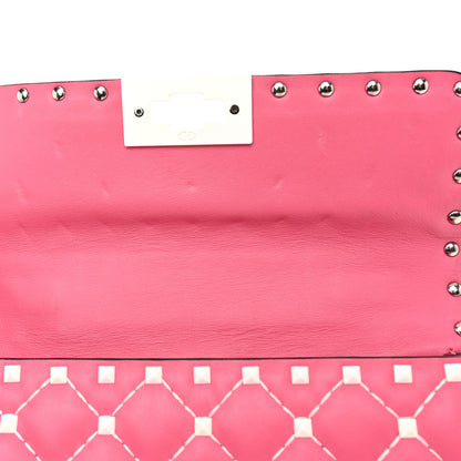 Valentino Garavani Lambskin Small Free Rockstud Spike Shoulder Bag Shadow Pink 11 of 11
