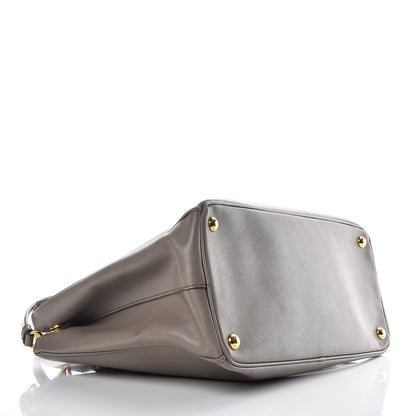 Prada Saffiano Large Galleria Double Zip Tote Argilla 4 of 11