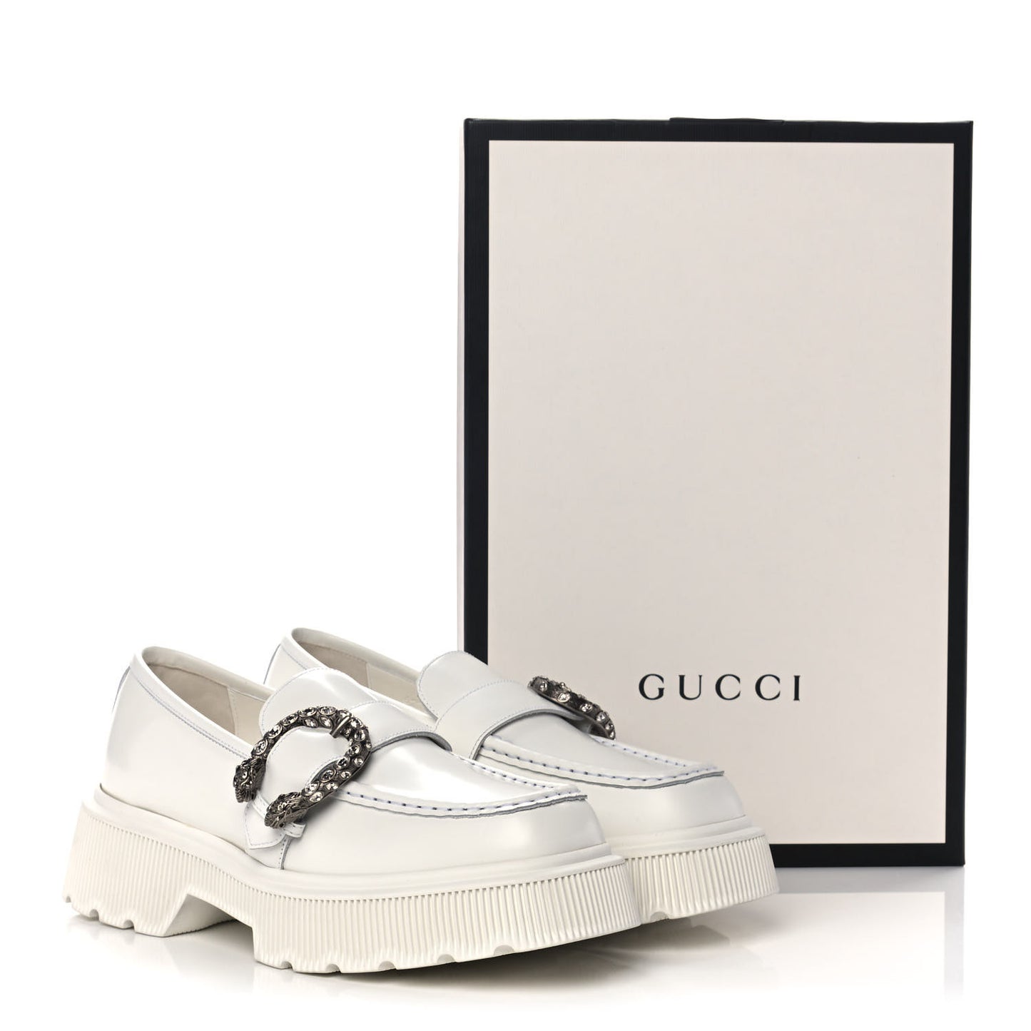 Cordovan Lux Dionysus Hunder Loafers 40 Great White
