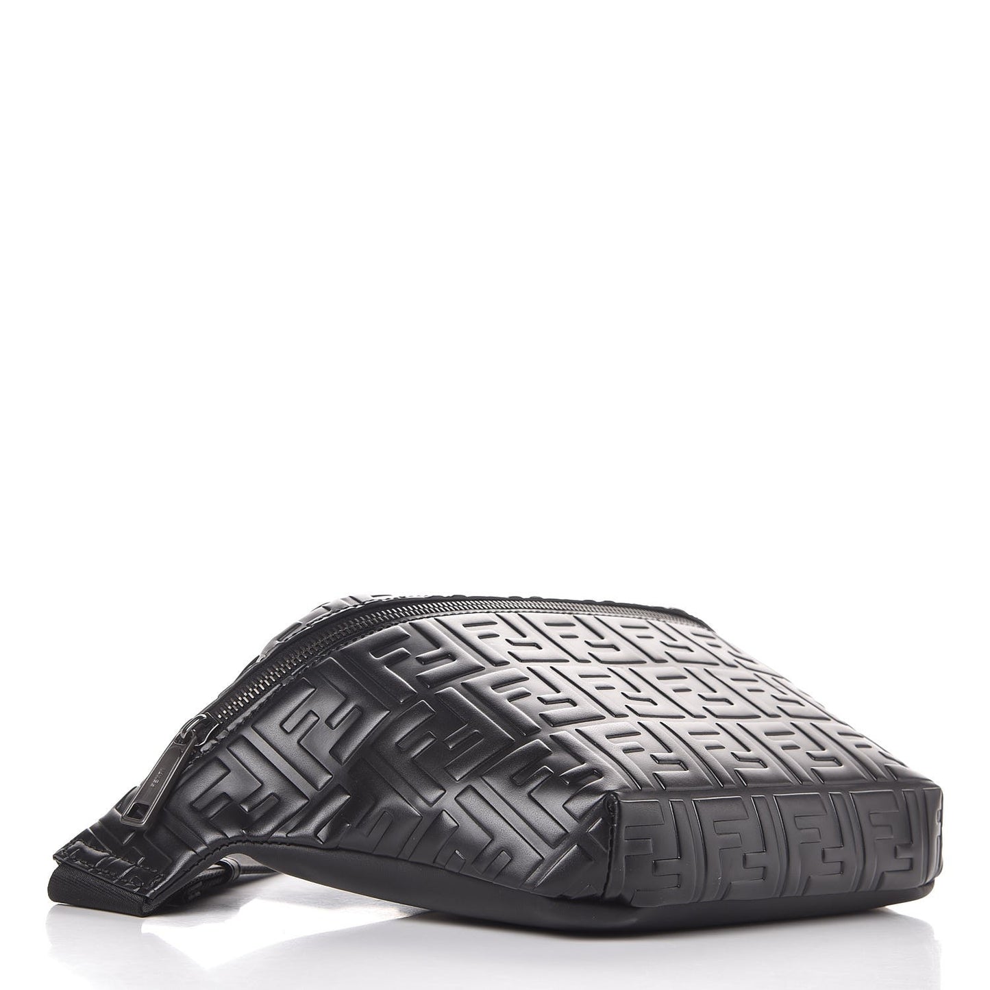 Vitello Century FF 1974 Embossed Belt Bag Black