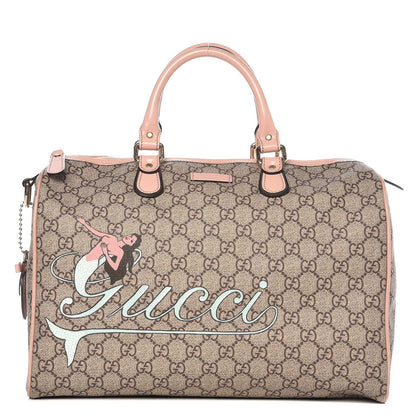 Gucci GG Plus Monogram Mermaid Medium Joy Boston Pink 1 of 29