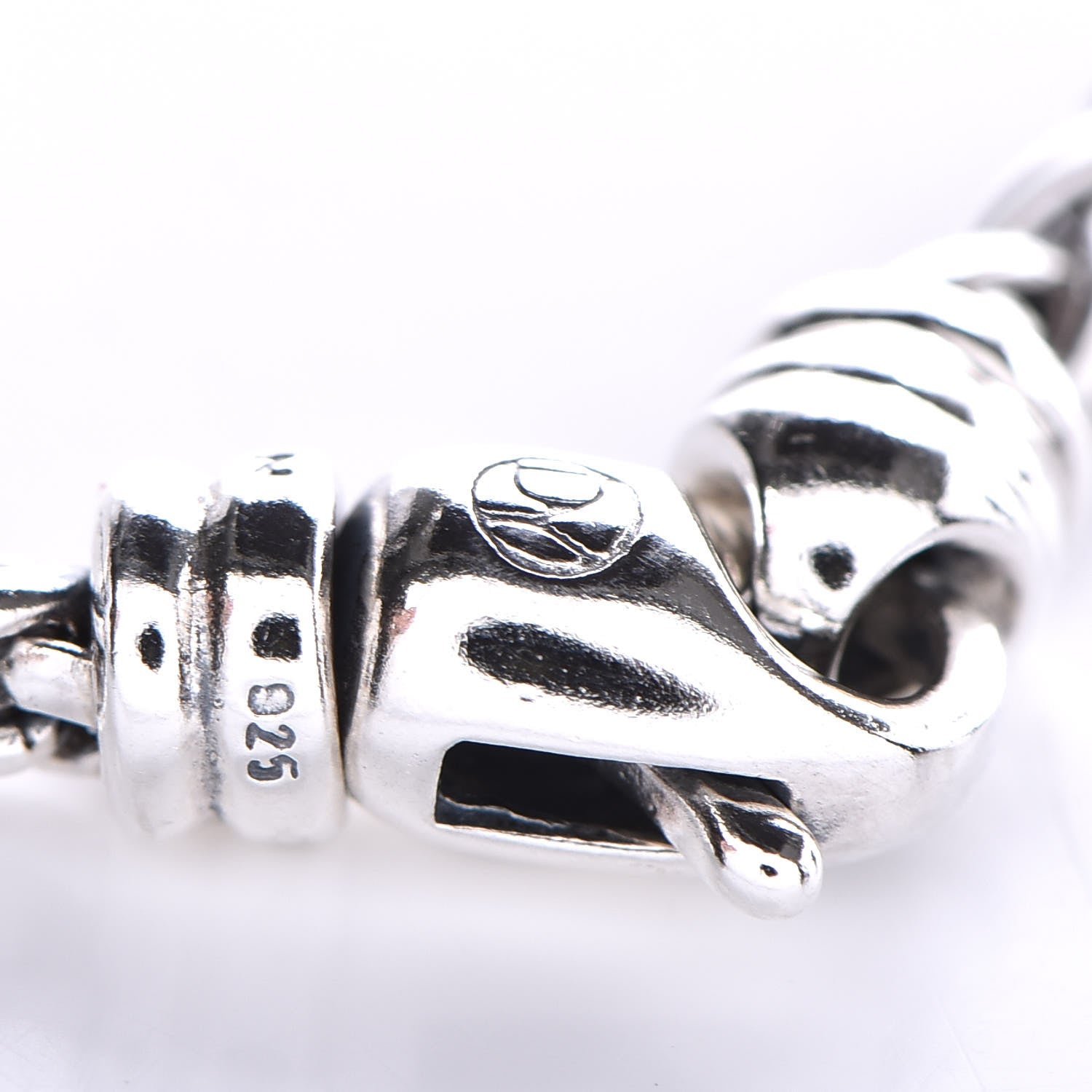 David Yurman Sterling Silver Wheat Chain Necklace 5 of 6