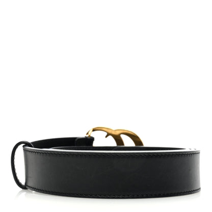 Gucci Calfskin Double G 30mm Belt 95 38 Black 2 of 5