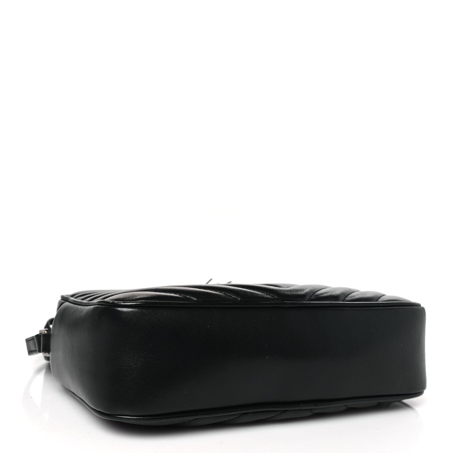 Calfskin Matelasse Monogram Lou Camera Bag Black