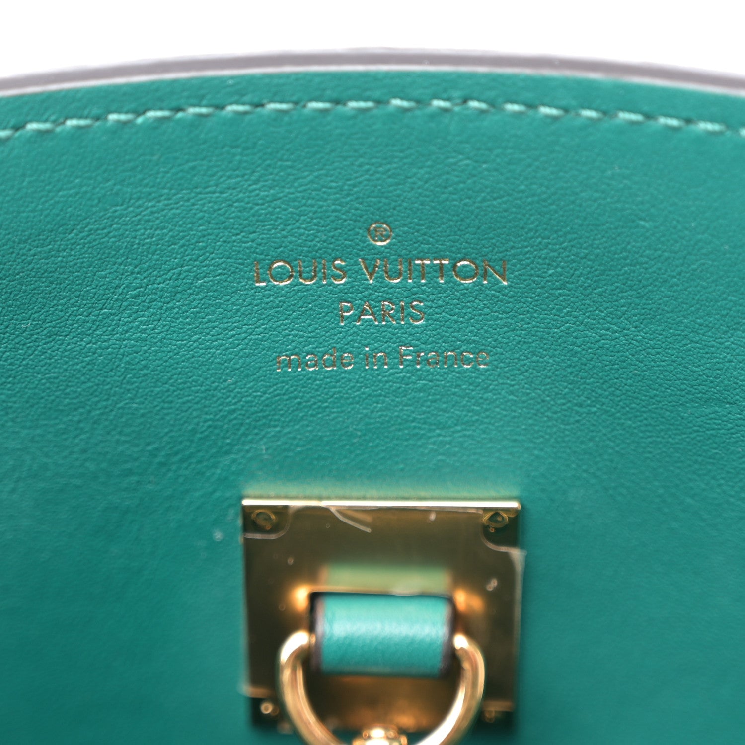 Louis Vuitton Veau Nuage Milla MM Emeraude 6 of 9