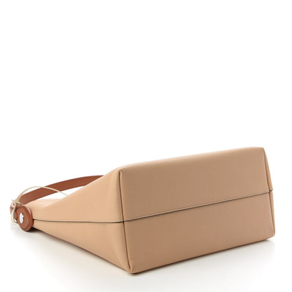 Louis Vuitton Calfskin Lockme Hobo Beige 4 of 9