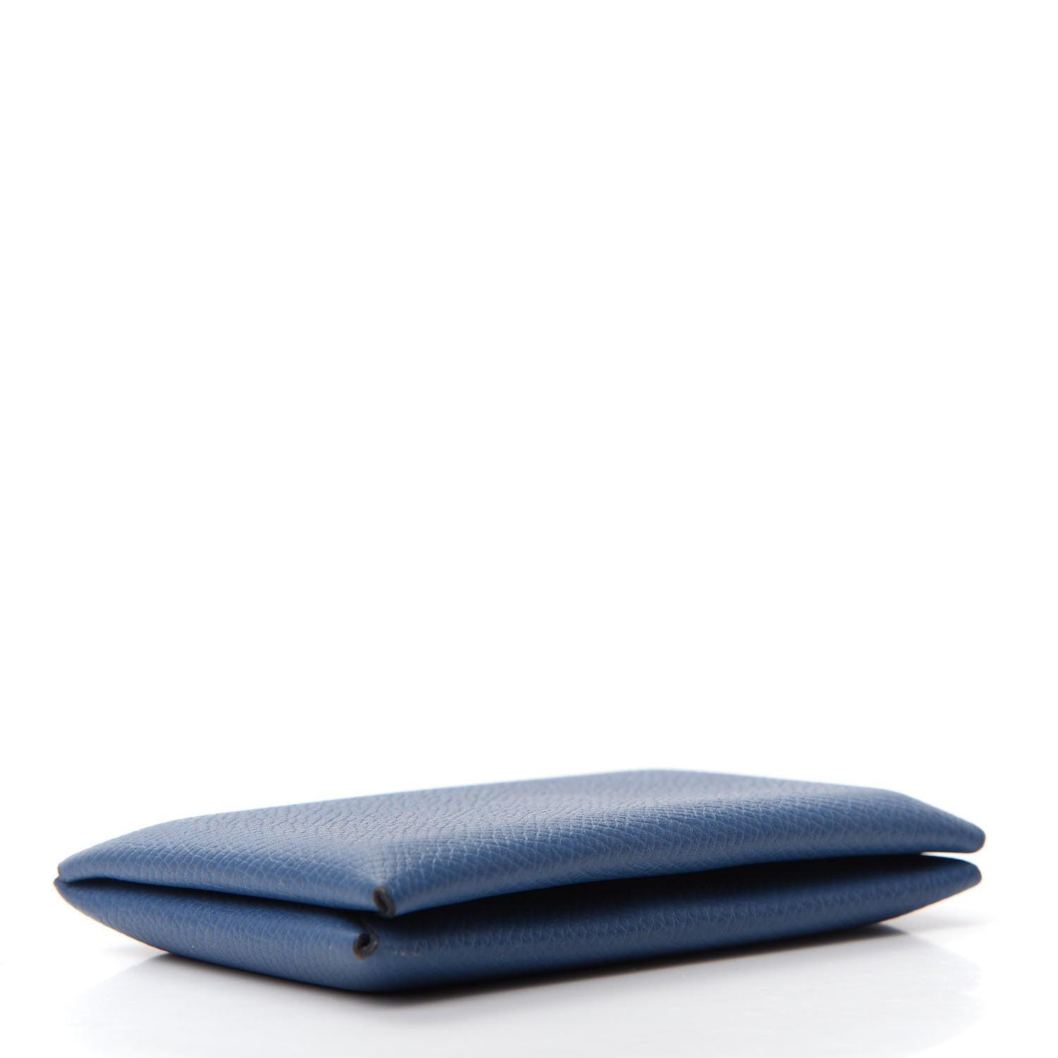 Hermes Epsom Calvi Card Case Bleu Agate 4 of 6