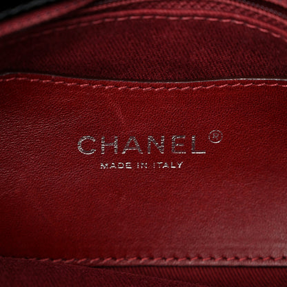 Chanel Patent Quilted Medium Just Mademoiselle Black 6 of 10