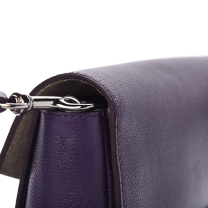 Jimmy Choo Soft Grained Calfskin Lexie Crossbody Amethyst 10 of 10