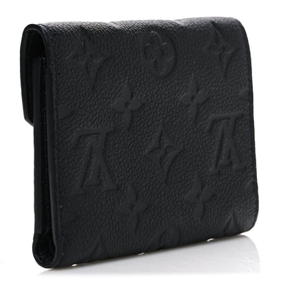 Louis Vuitton Empreinte Victorine Wallet Black 3 of 6
