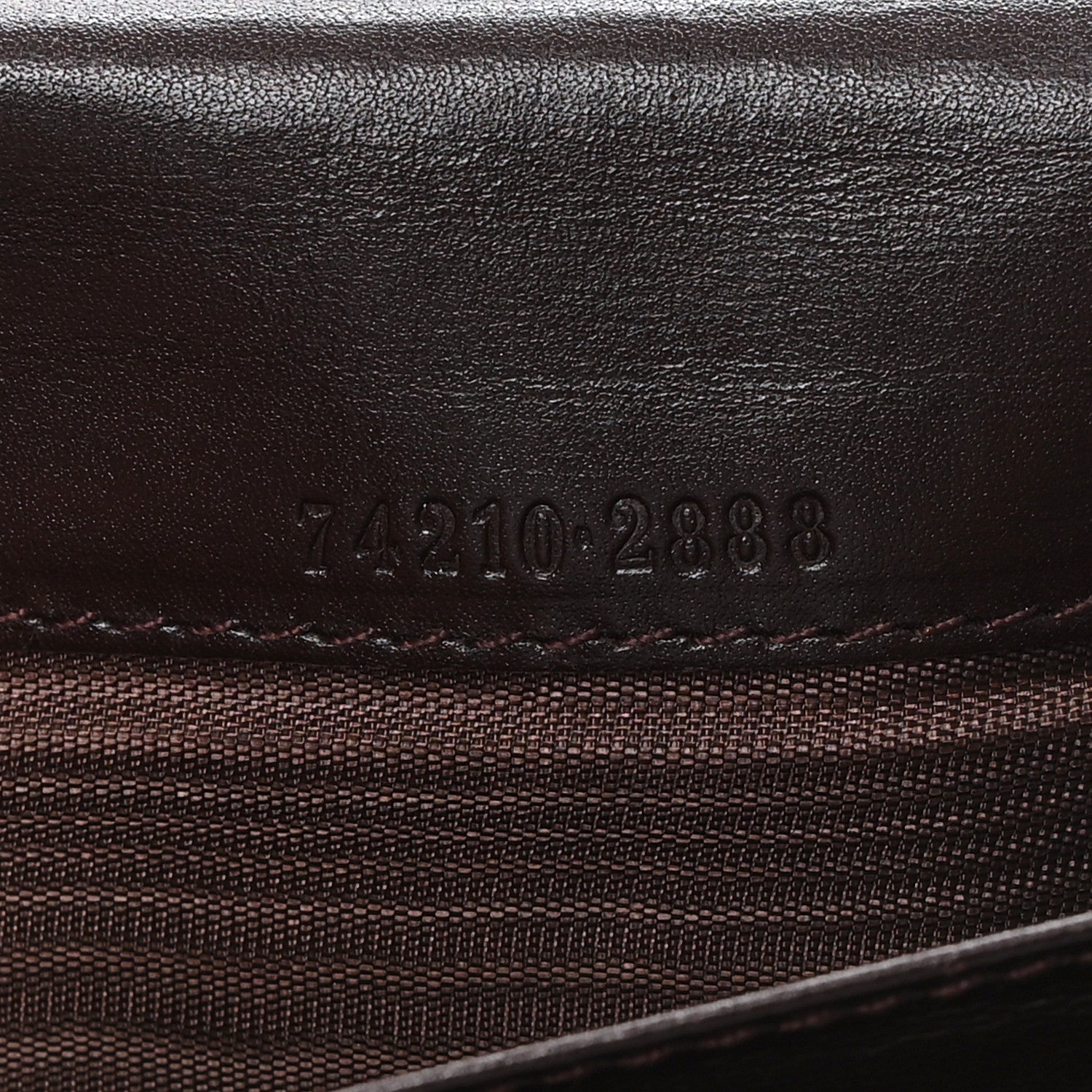 Gucci GG Plus Monogram Icon Bar Continental Flap Wallet Dark Brown 7 of 8