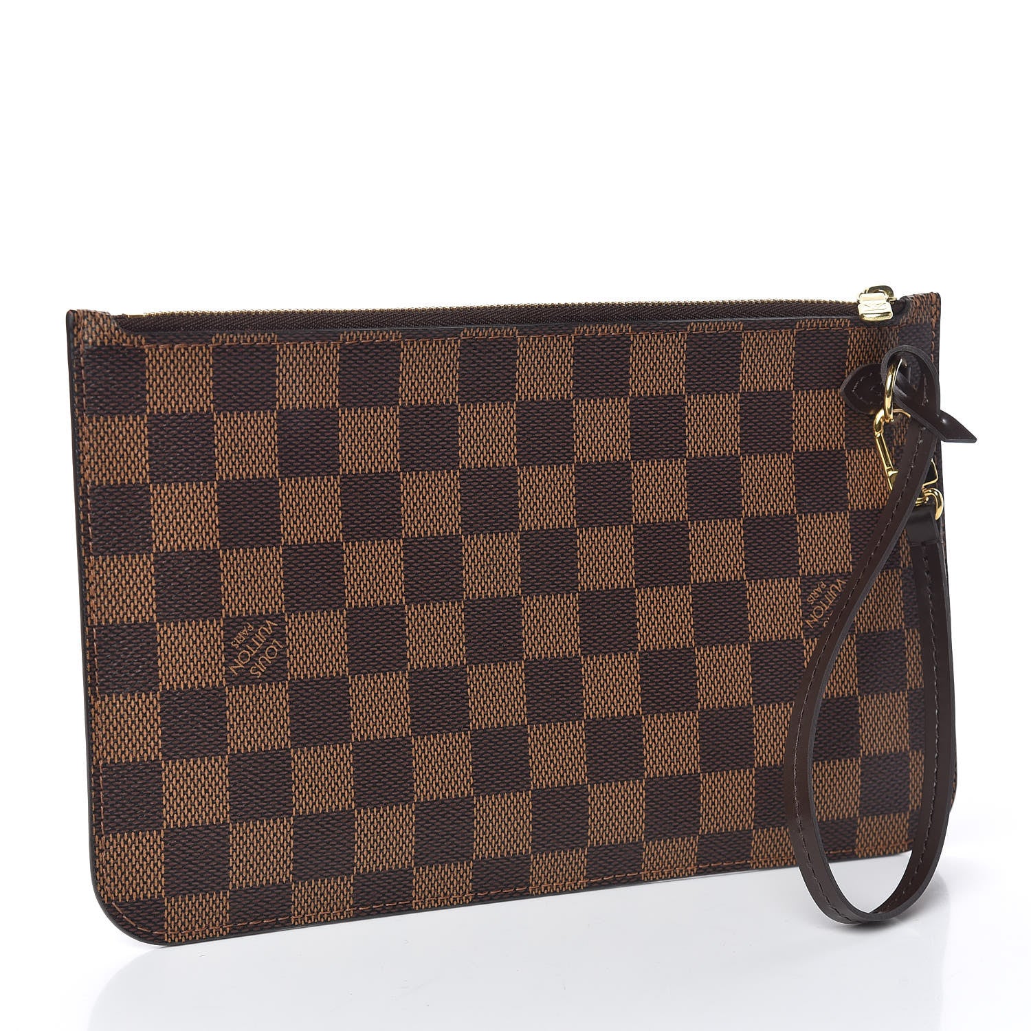 Louis Vuitton Damier Ebene Neverfull MM GM Pochette 3 of 9