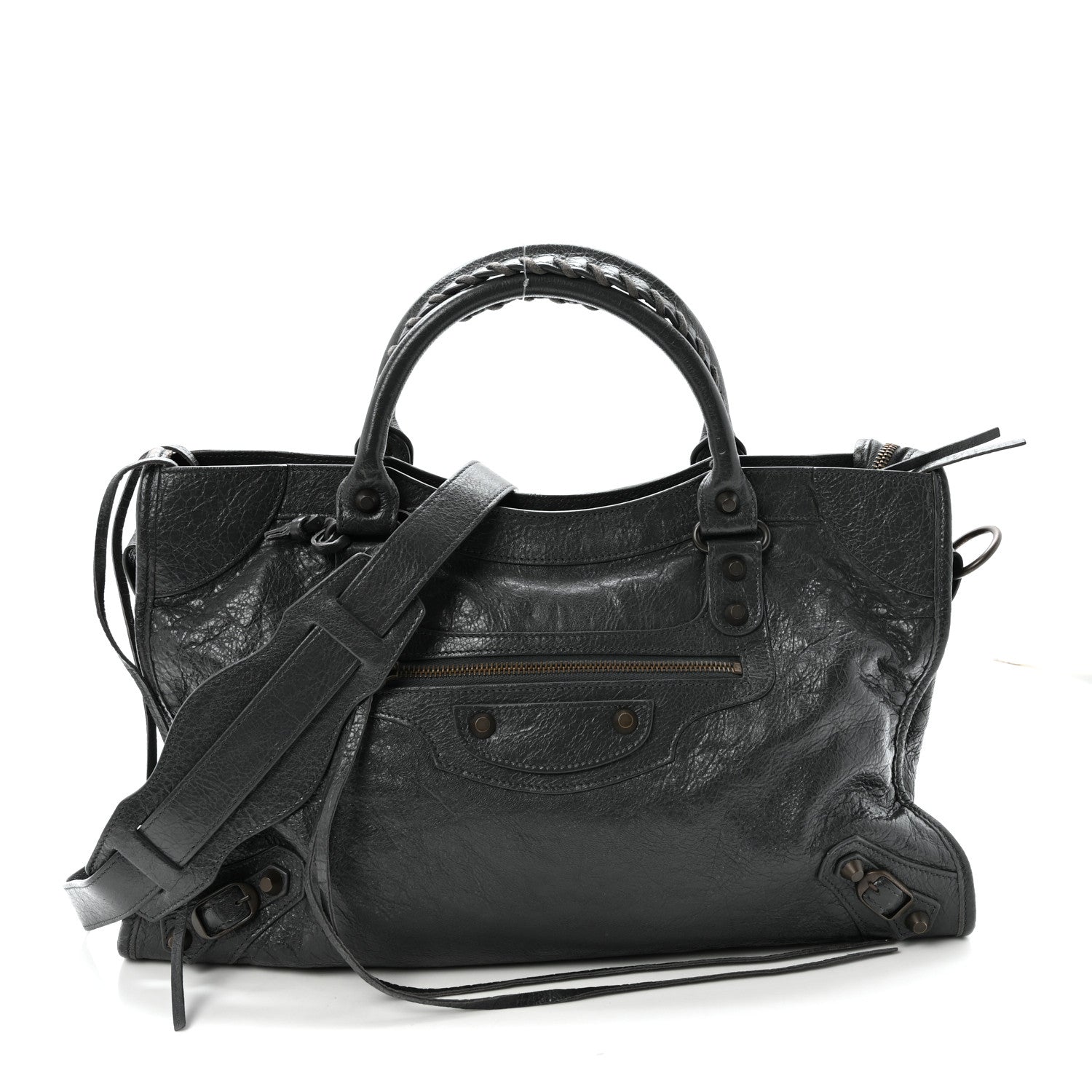 Balenciaga Agneau Classic Hardware City Gris Fossile 1 of 11