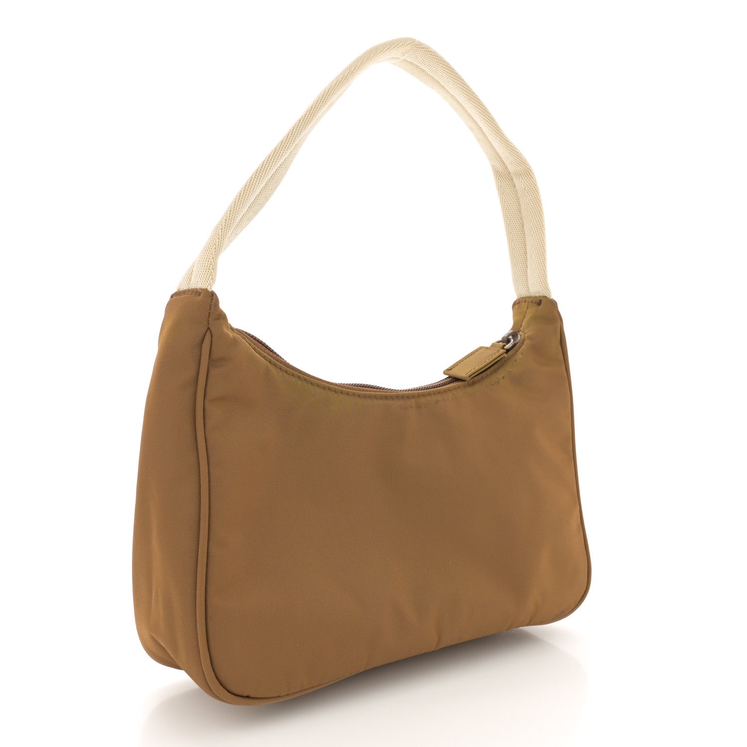 Prada Tessuto Nylon Sport Mini Shoulder Bag Nocciola 1628040