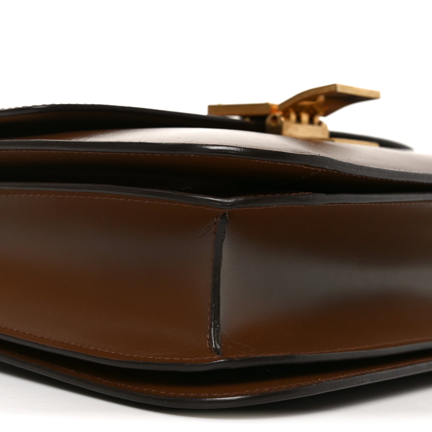 Box Calfskin Medium Classic Box Flap Bag Camel