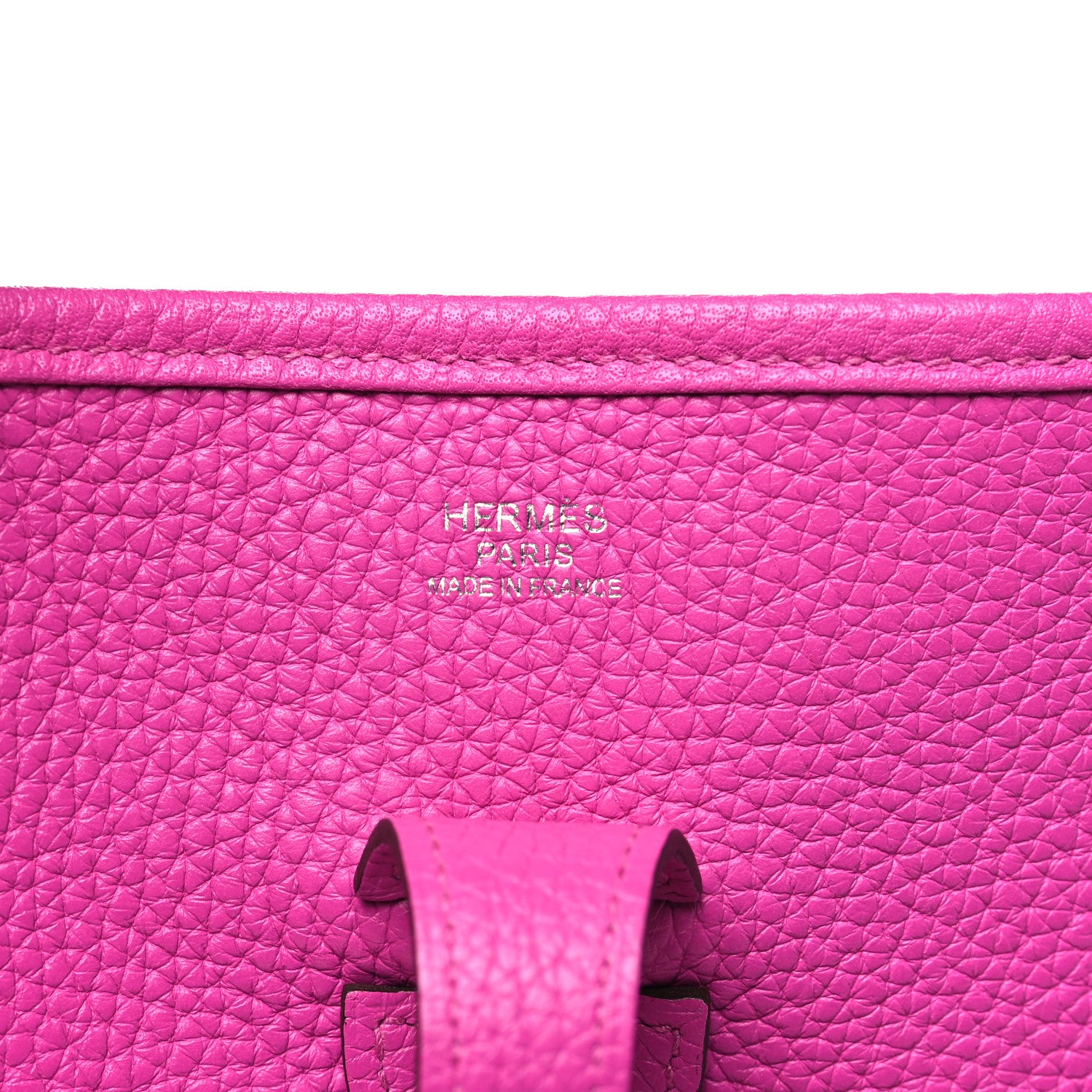 Hermes Taurillon Clemence Evelyne III PM Magnolia 6 of 10