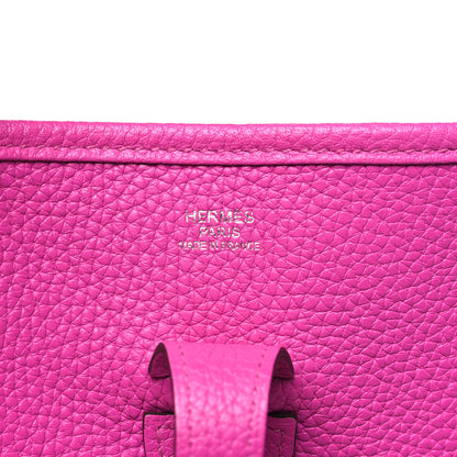 Hermes Taurillon Clemence Evelyne III PM Magnolia 6 of 10