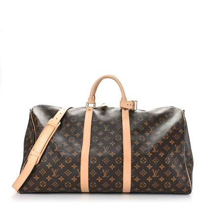 Louis Vuitton Monogram Keepall Bandouliere 55 1 of 10