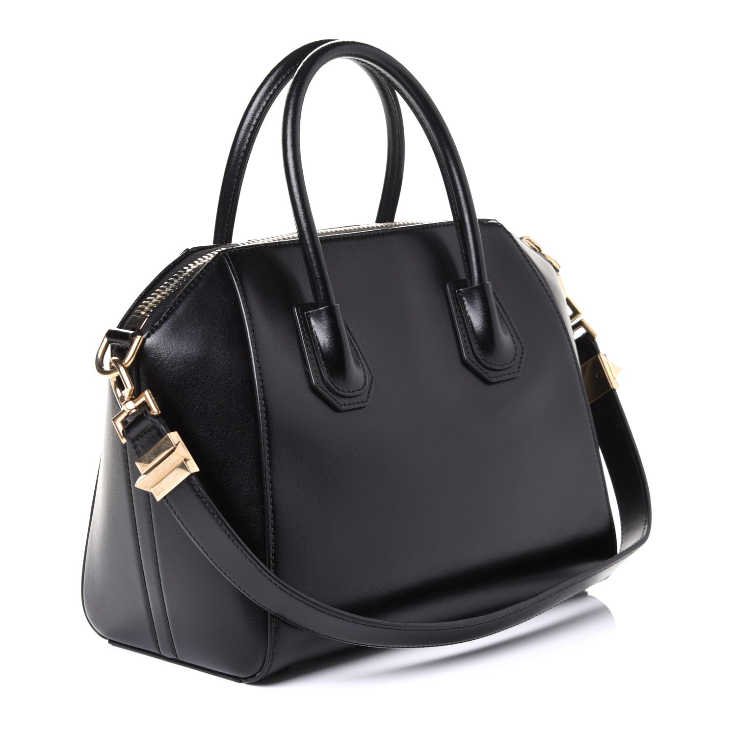 Givenchy Shiny Lord Calfskin Small Antigona Black 3 of 5