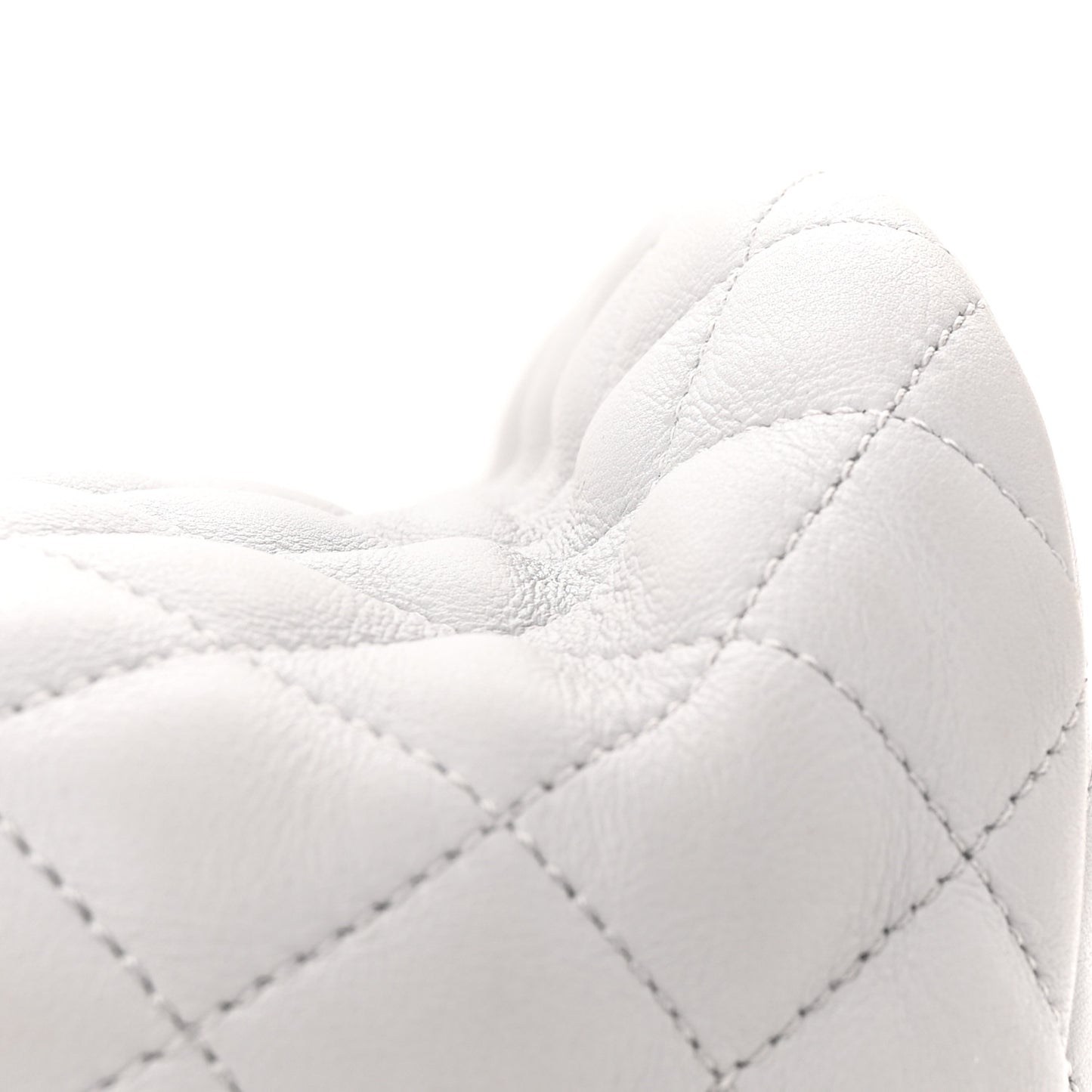 Calfskin Quilted Large Urban Spirit Backpack Grey