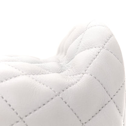 Chanel Calfskin Quilted Large Urban Spirit Backpack Grey 15 of 17