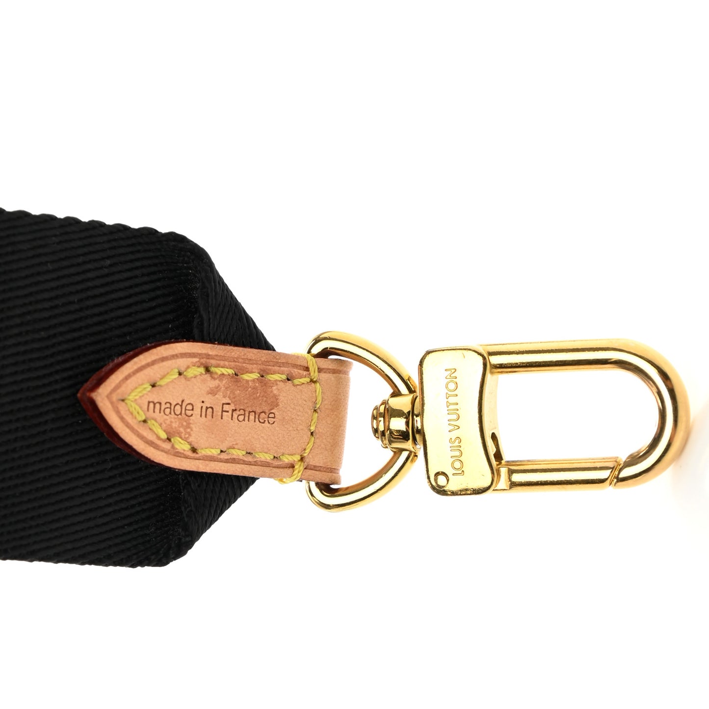 Monogram Multi Pochette Accessories Bandouliere Shoulder Strap Black