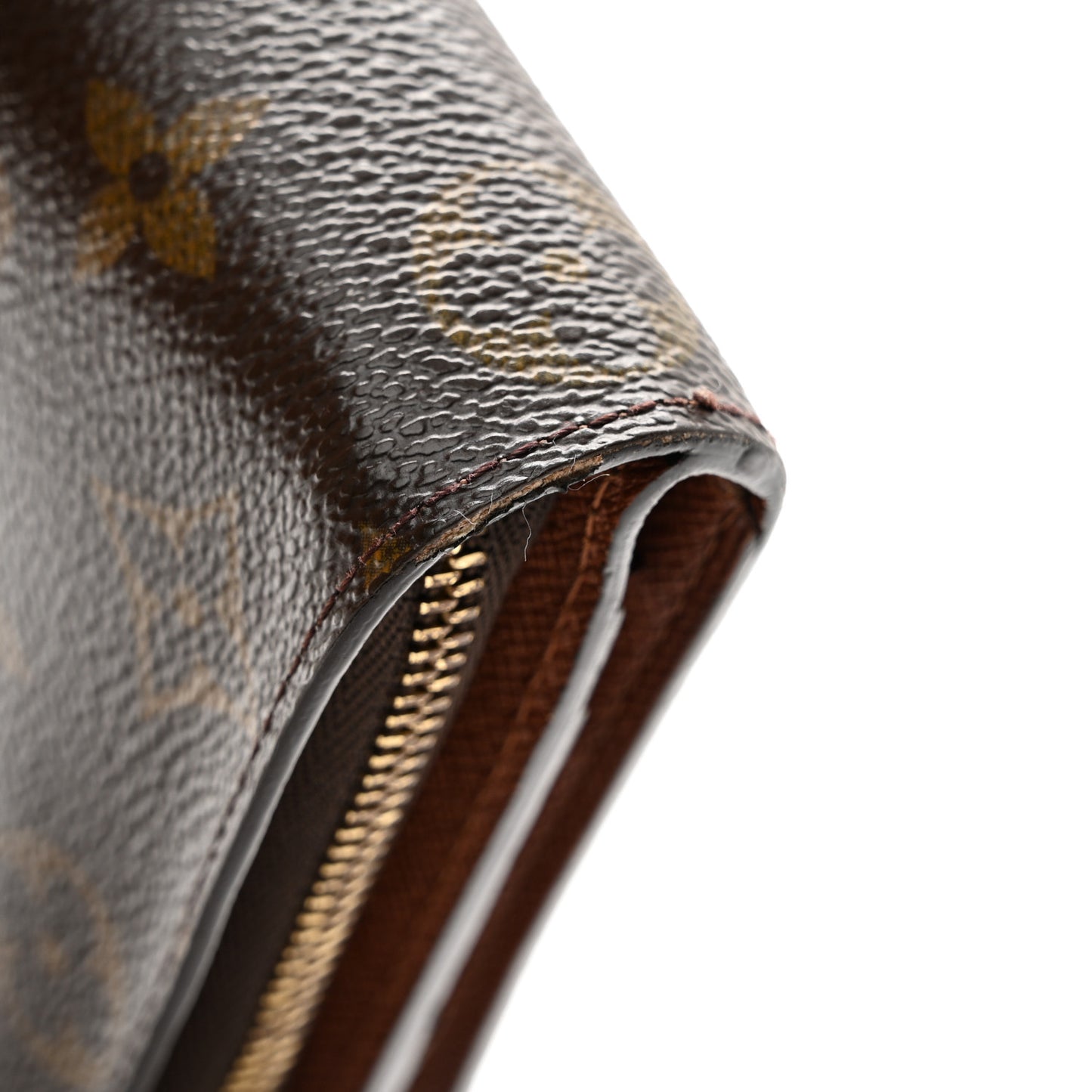 Monogram Compact Zippe Zipped Wallet