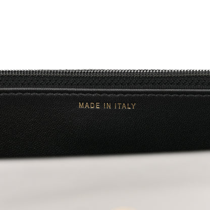 Chanel Lambskin Quilted Pearl Wallet On Chain WOC Black 7 of 11