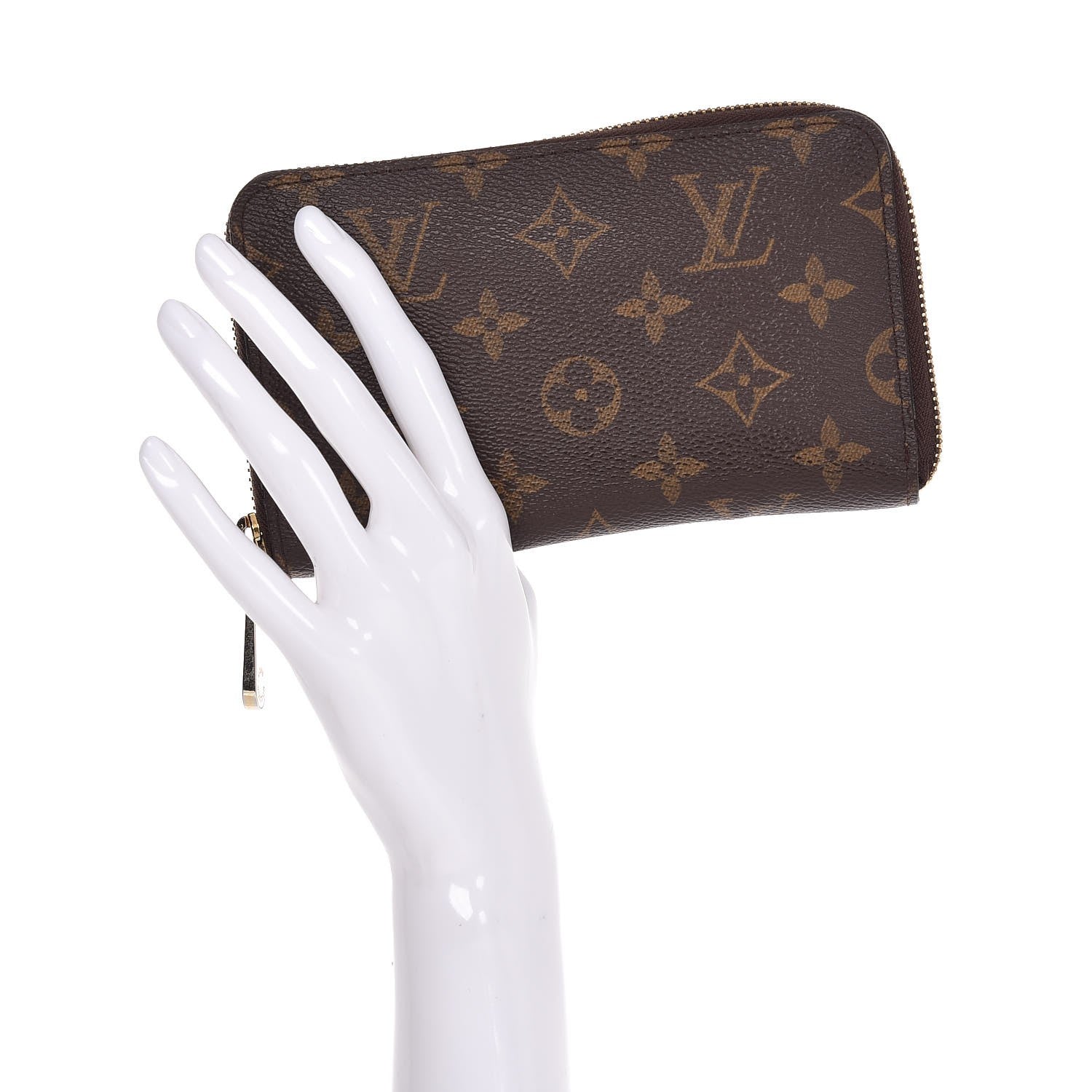 Louis Vuitton Monogram Zippy Compact Wallet 2 of 10