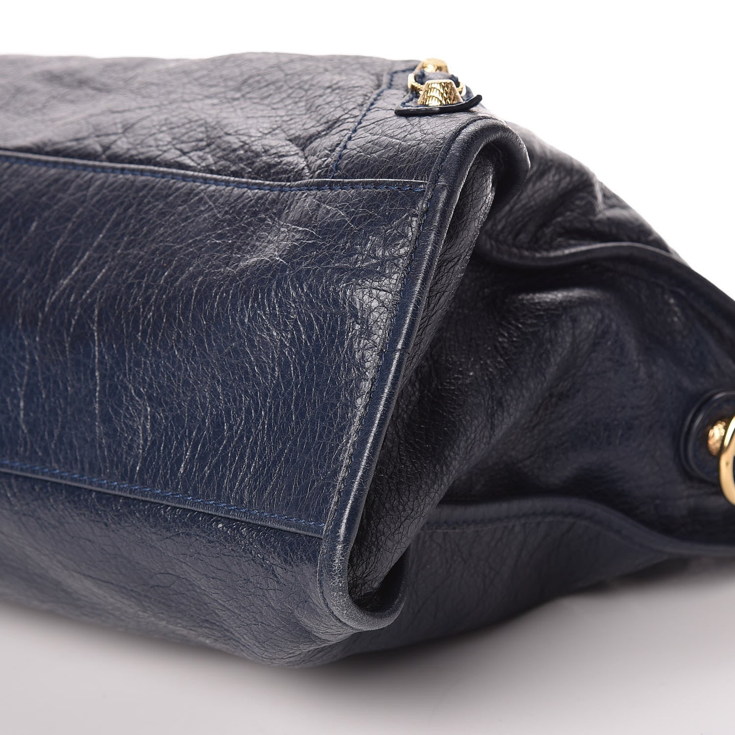 Balenciaga Agneau Giant 12 Gold Hardware City Bleu Obscur 10 of 10