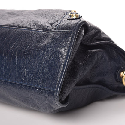 Balenciaga Agneau Giant 12 Gold Hardware City Bleu Obscur 10 of 10