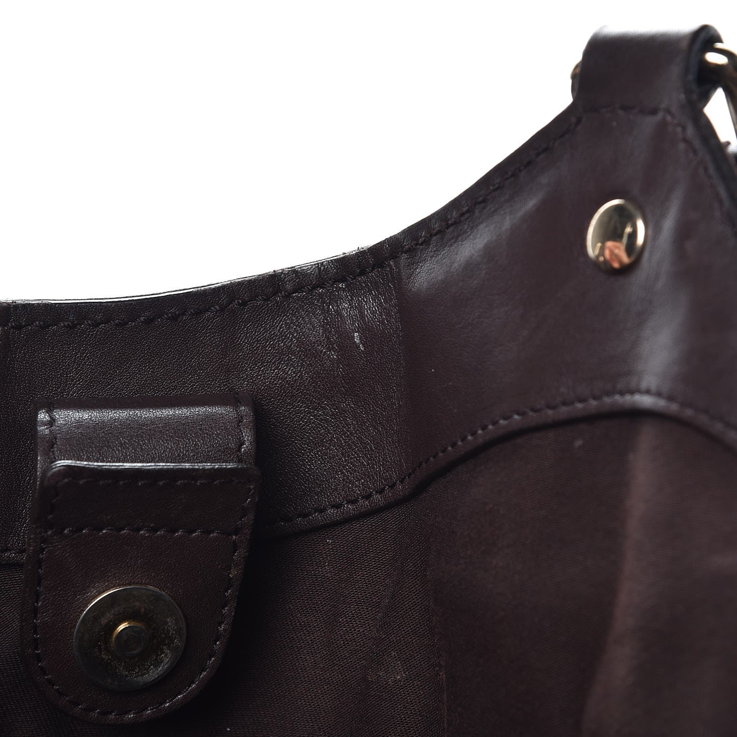 Gucci Monogram Large Sukey Tote Dark Brown 9 of 15