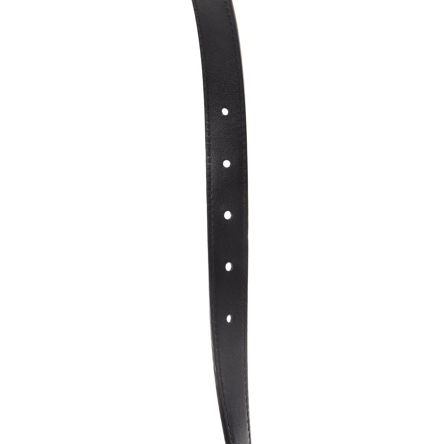 Gucci Calfskin Double G 20mm Belt 95 38 Black 5 of 8