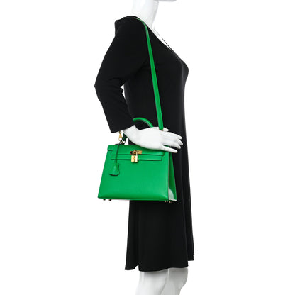 Hermes Epsom Kelly Sellier 25 Bambou 2 of 14