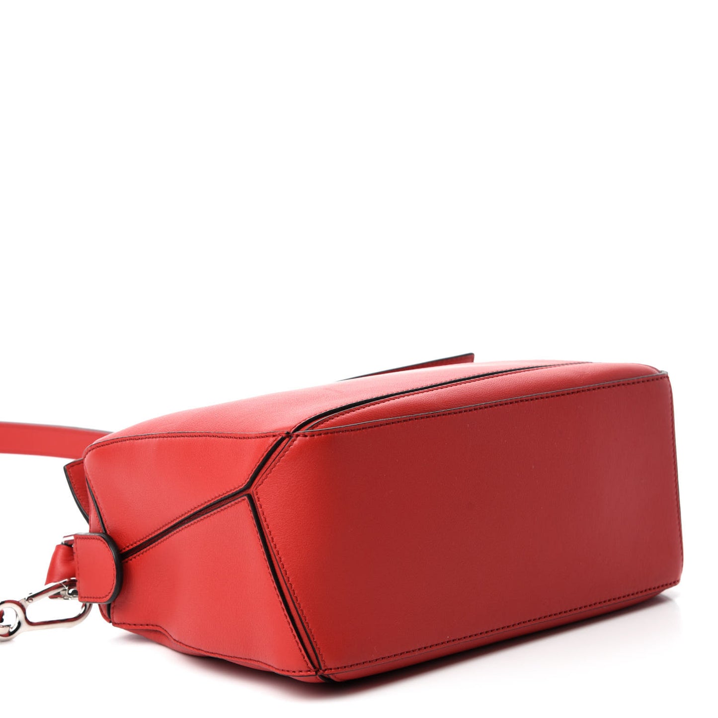 Calfskin Small Puzzle Bag Scarlet