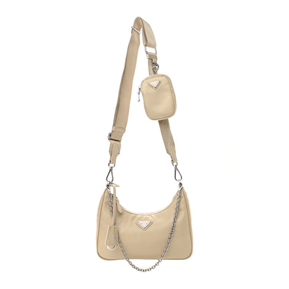Prada Re-Nylon Saffiano Re-Edition 2005 Shoulder Bag Deserto 1 of 9