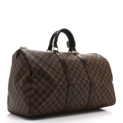 Louis Vuitton Damier Ebene Keepall 50 2 of 9