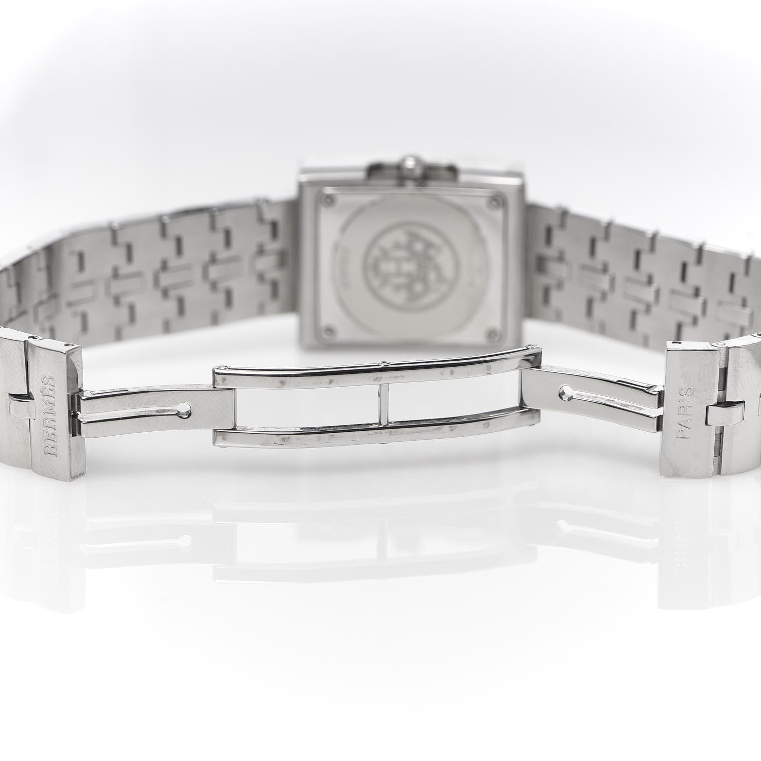 Hermes Stainless Steel 22mm Belt Quartz Watch 6 of 7