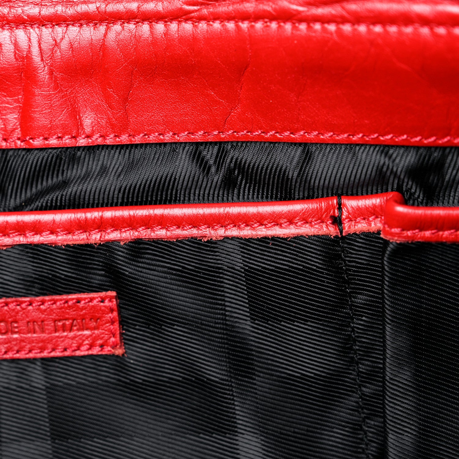 Burberry Calfskin Quilted Large Manor Tote Red 21 of 31