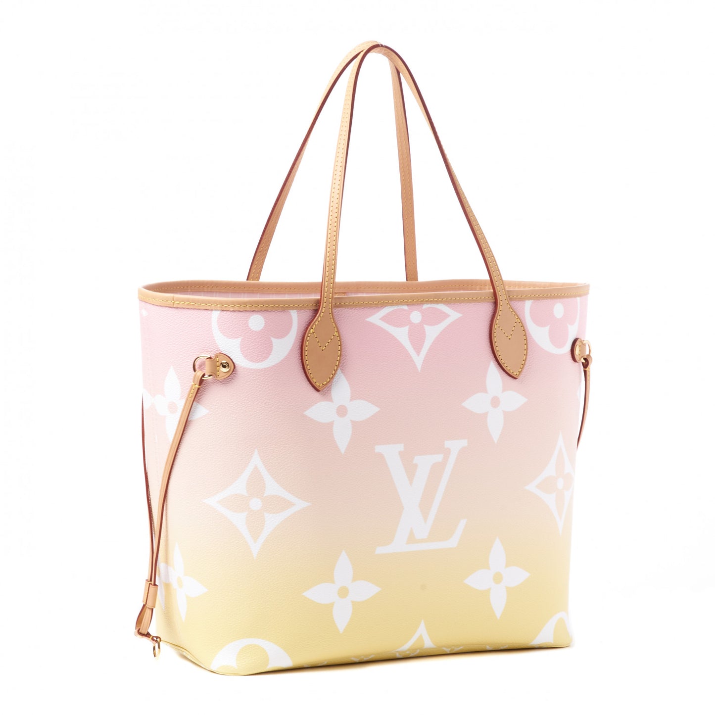 Monogram Giant By The Pool Neverfull MM Light Pink