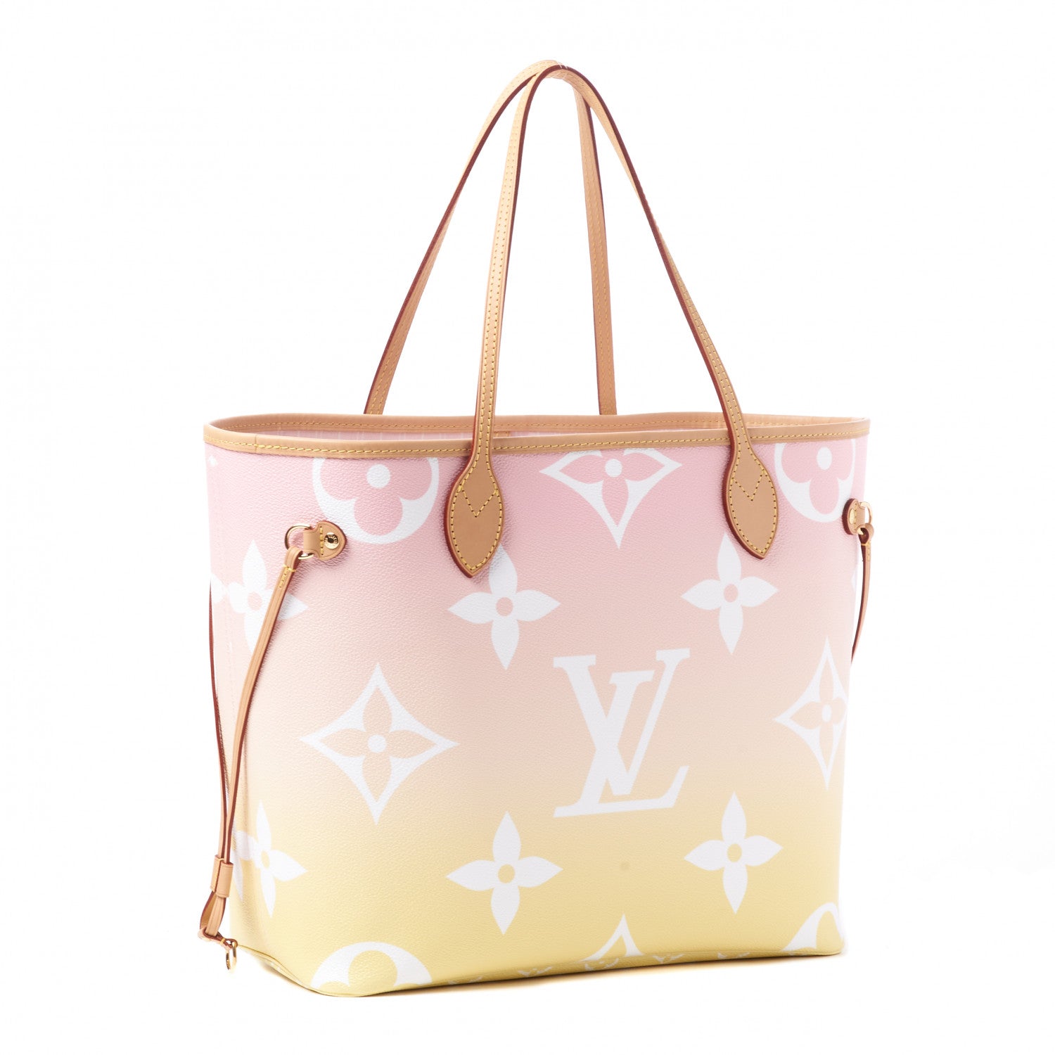 Louis Vuitton Monogram Giant By The Pool Neverfull MM Light Pink 4 of 9