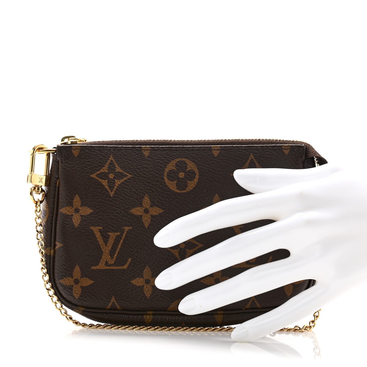 Louis Vuitton Monogram Mini Pochette Accessories 2 of 7